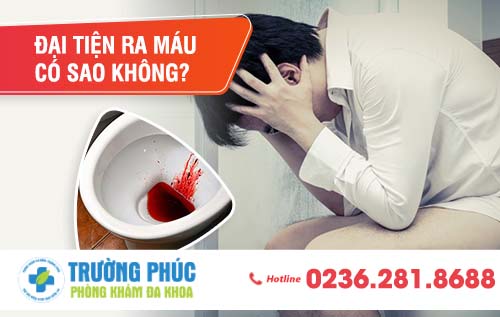 Đại tiện ra máu có sao không?